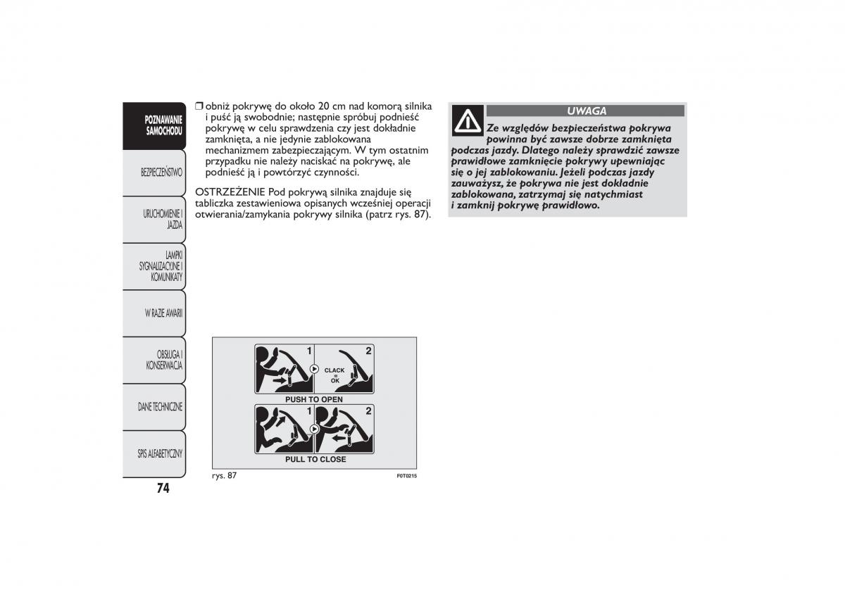 Fiat Quobo instrukcja obslugi / page 77