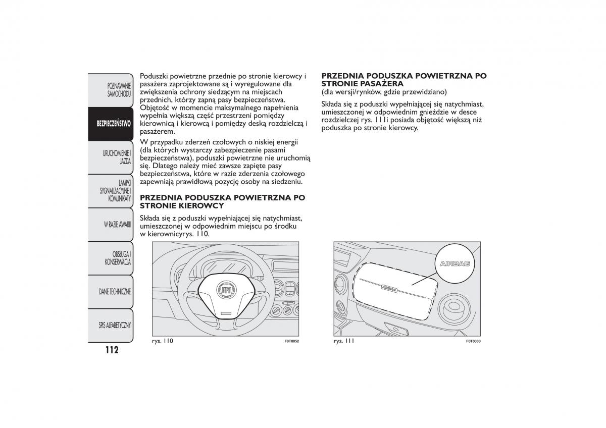 Fiat Quobo instrukcja obslugi / page 115