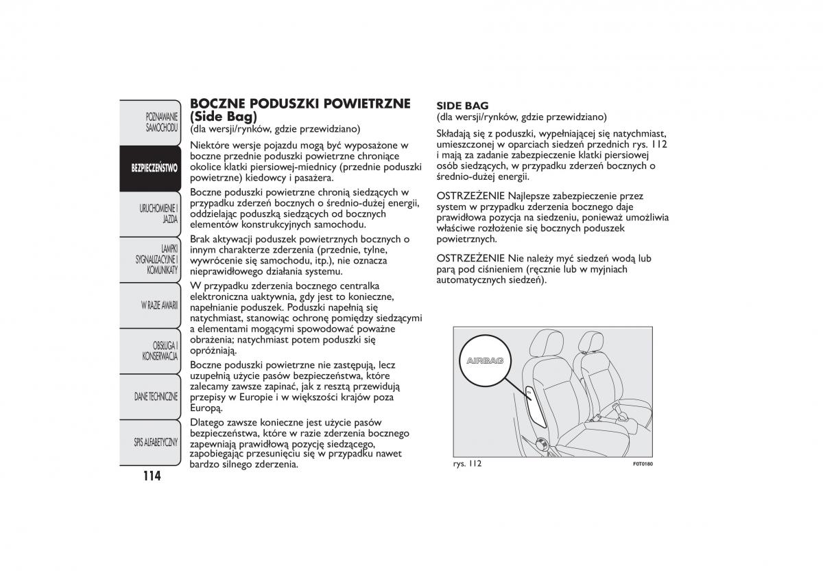 Fiat Quobo instrukcja obslugi / page 117