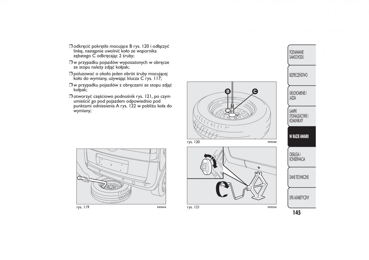 Fiat Quobo instrukcja obslugi / page 148