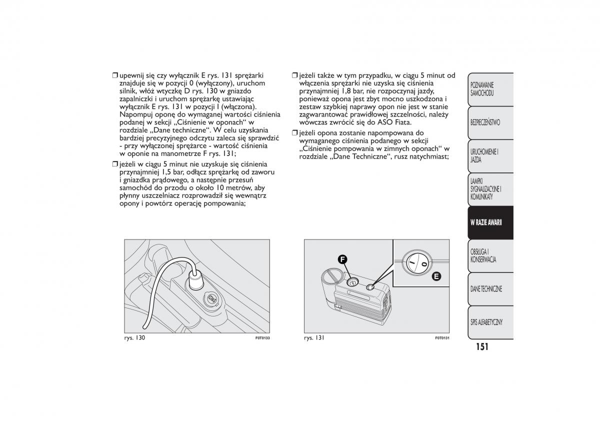 Fiat Quobo instrukcja obslugi / page 154