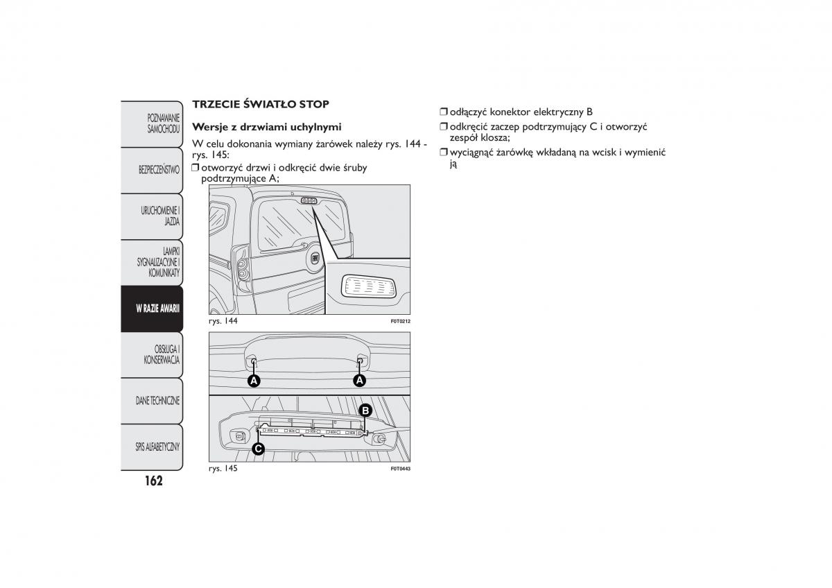 Fiat Quobo instrukcja obslugi / page 165