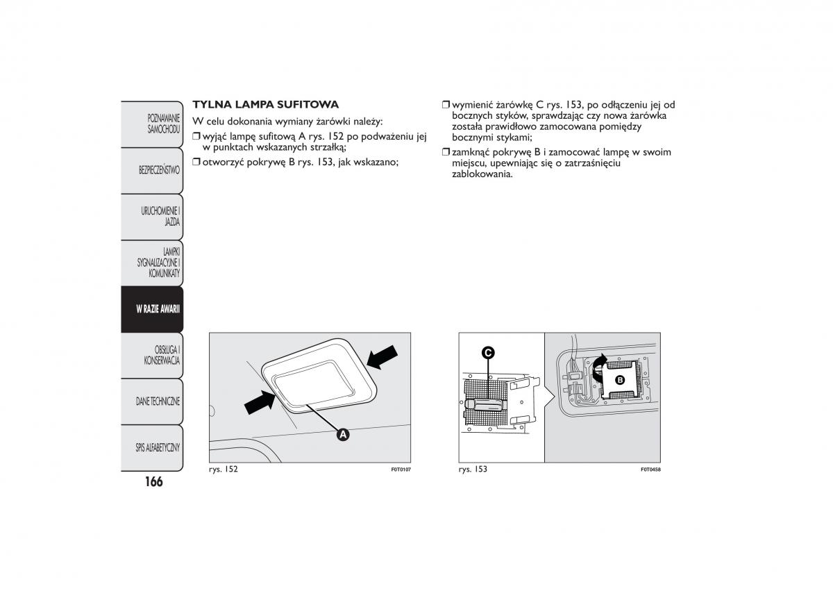 Fiat Quobo instrukcja obslugi / page 169