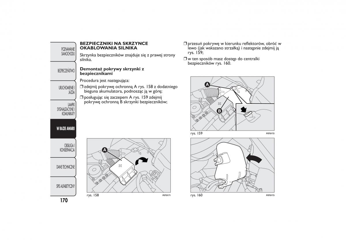 Fiat Quobo instrukcja obslugi / page 173