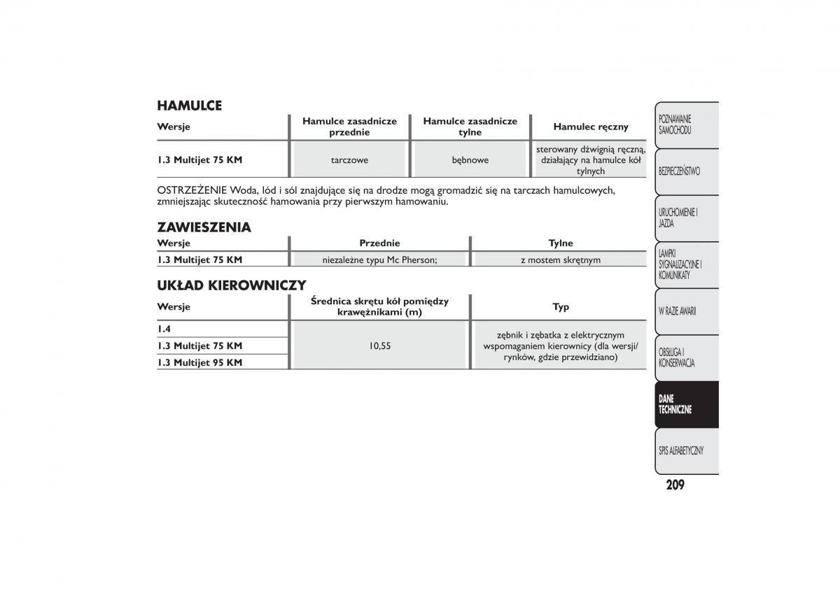 Fiat Quobo instrukcja obslugi / page 212