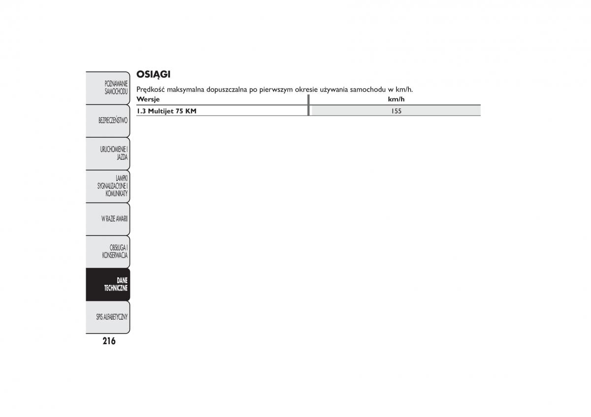 Fiat Quobo instrukcja obslugi / page 219