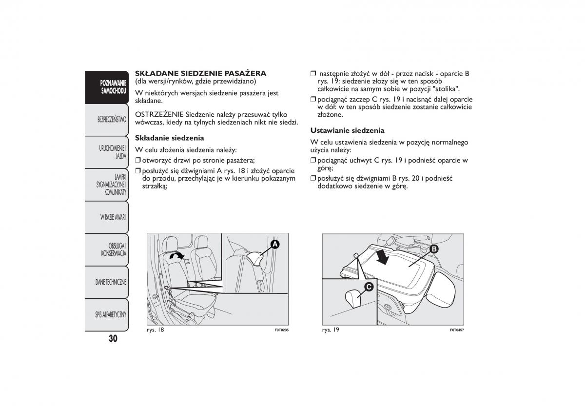 Fiat Quobo instrukcja obslugi / page 33