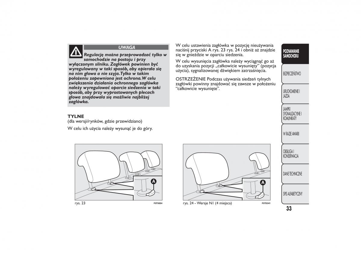 Fiat Quobo instrukcja obslugi / page 36