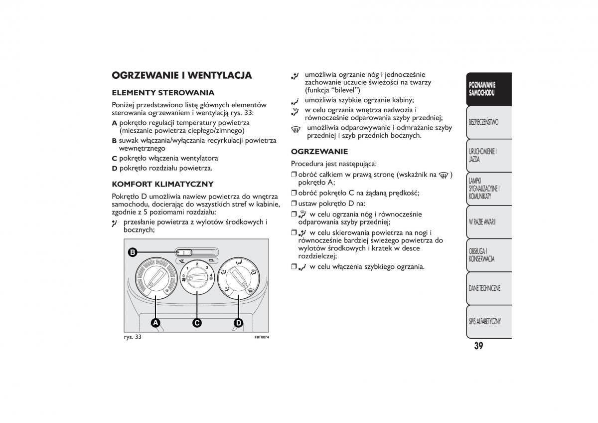 Fiat Quobo instrukcja obslugi / page 42