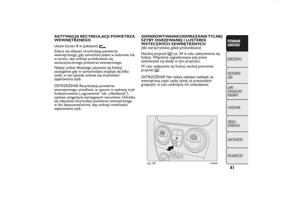 Fiat Quobo instrukcja obslugi / page 44