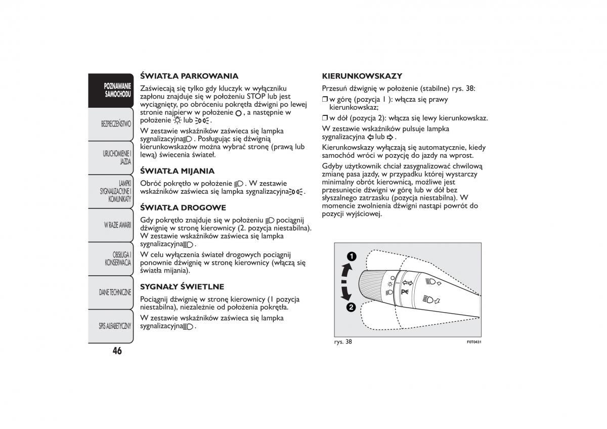 Fiat Quobo instrukcja obslugi / page 49