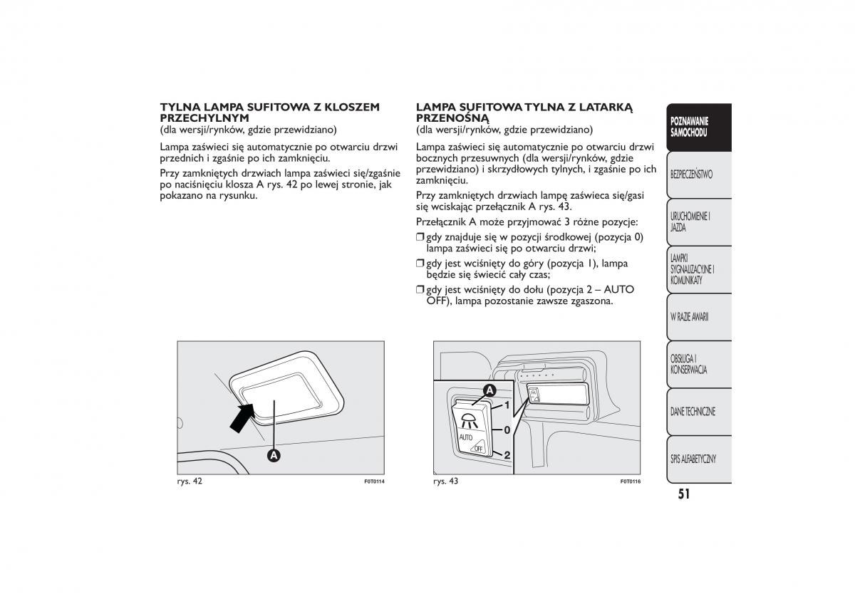 Fiat Quobo instrukcja obslugi / page 54