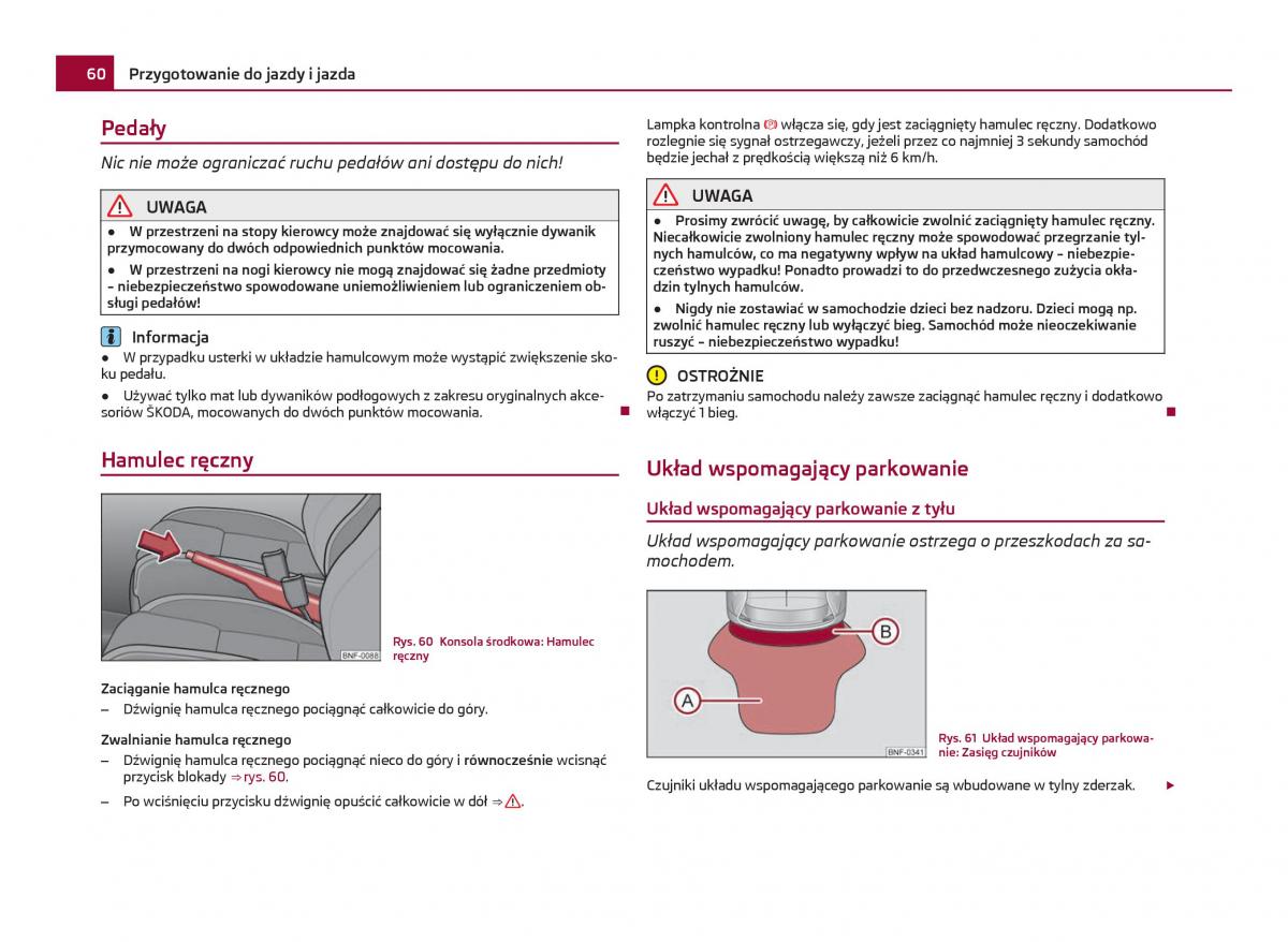 Skoda Citigo instrukcja obslugi / page 61