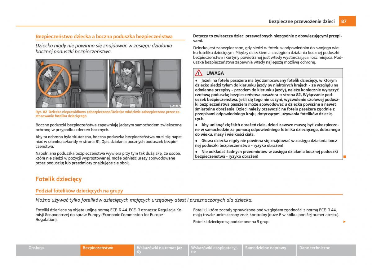 Skoda Citigo instrukcja obslugi / page 88