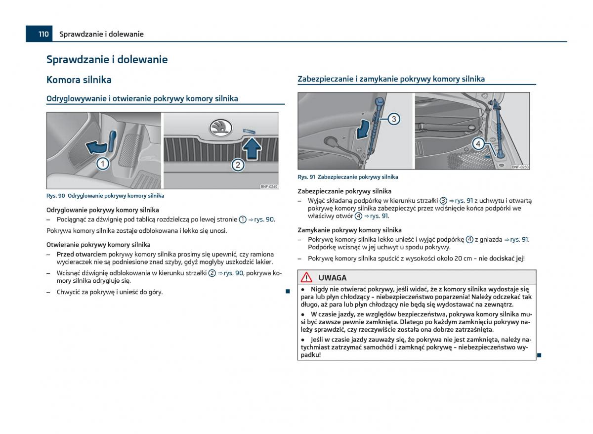 Skoda Citigo instrukcja obslugi / page 111