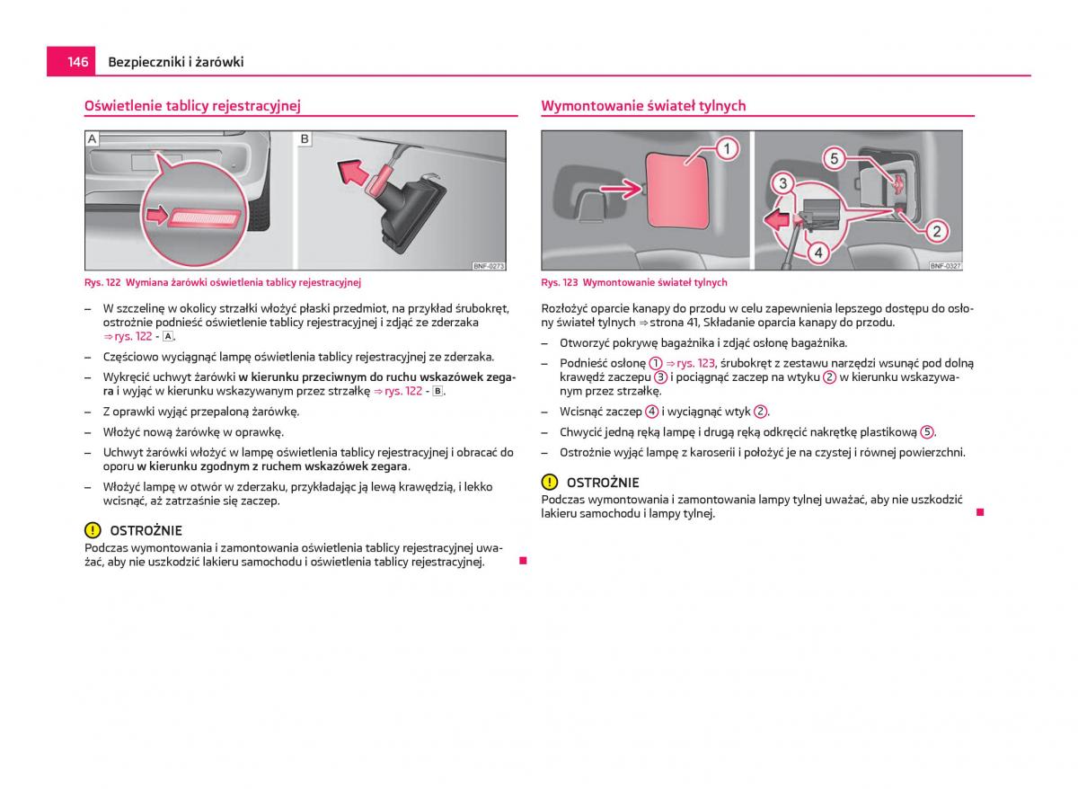 Skoda Citigo instrukcja obslugi / page 147