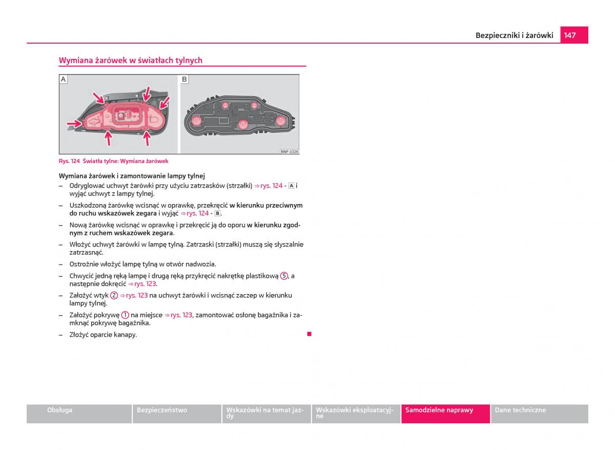 Skoda Citigo instrukcja obslugi / page 148