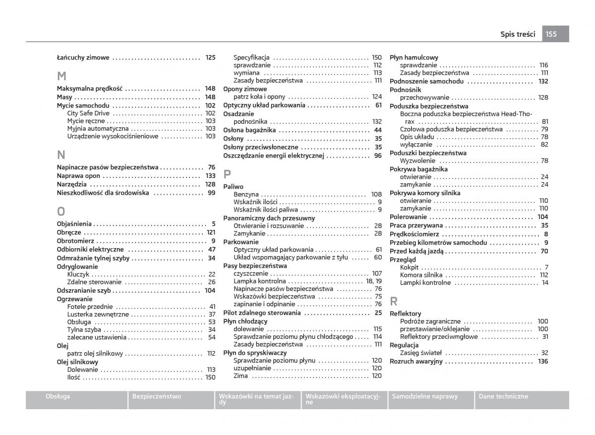 Skoda Citigo instrukcja obslugi / page 156