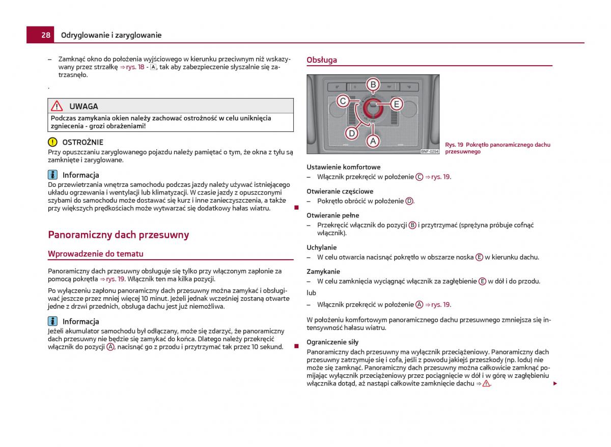 Skoda Citigo instrukcja obslugi / page 29