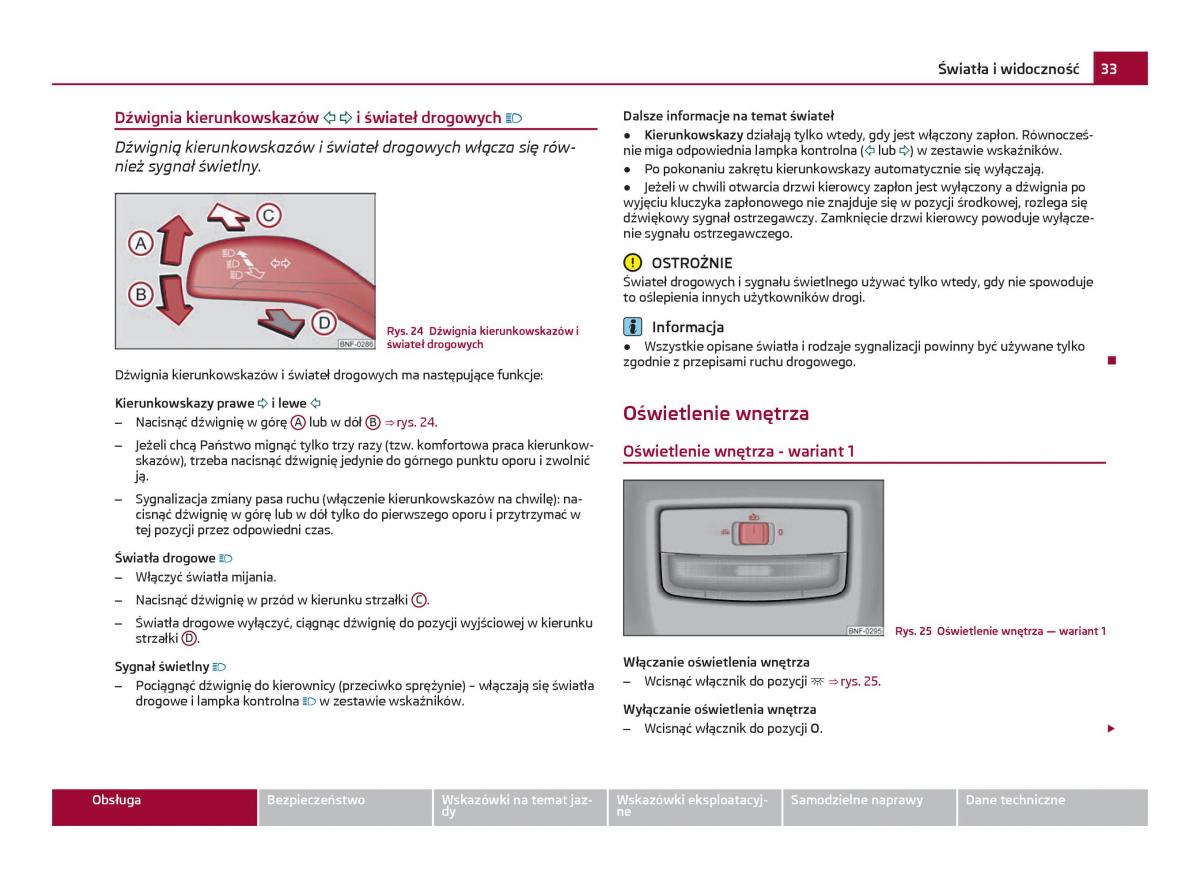 Skoda Citigo instrukcja obslugi / page 34