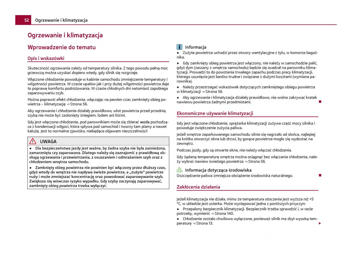 Skoda Citigo instrukcja obslugi / page 53