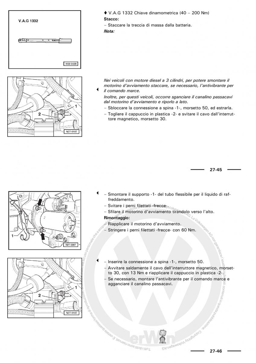 VW Polo servizio assistenza informazione tecnica / page 29