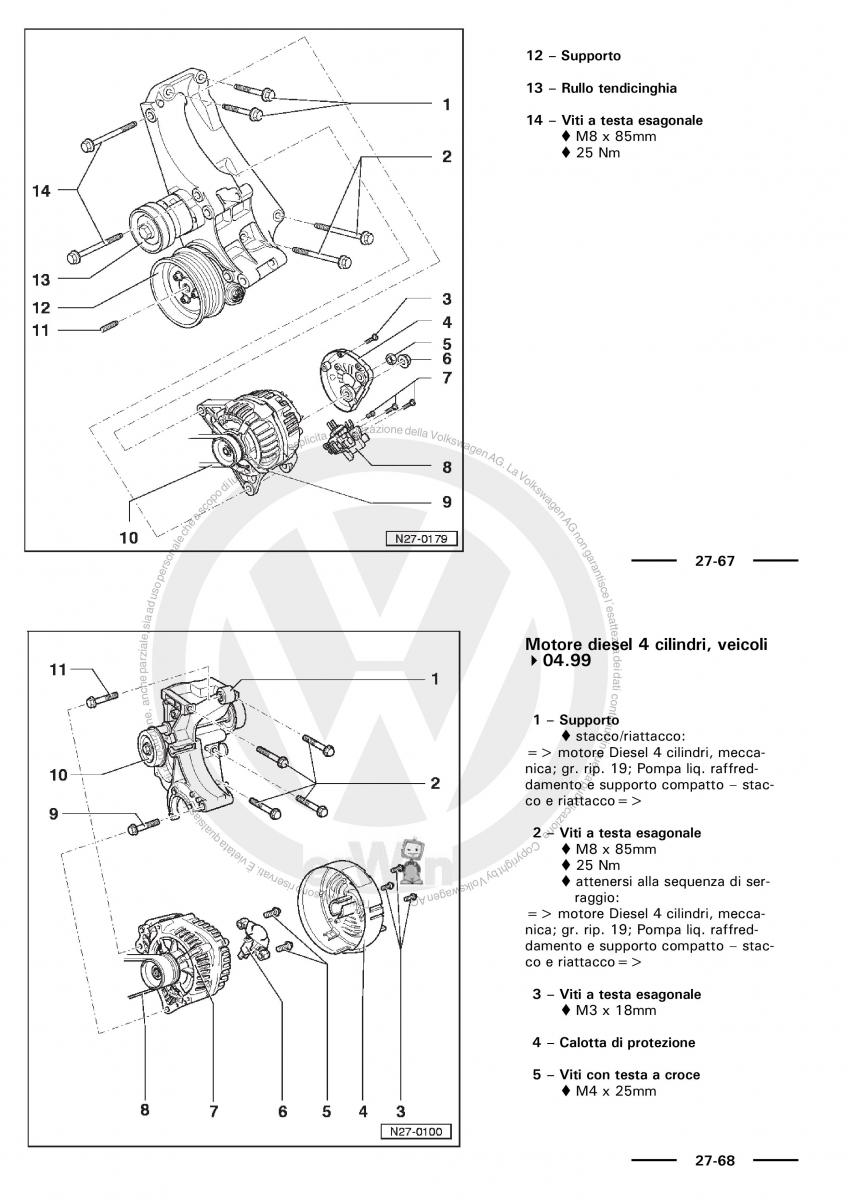 VW Polo servizio assistenza informazione tecnica / page 40