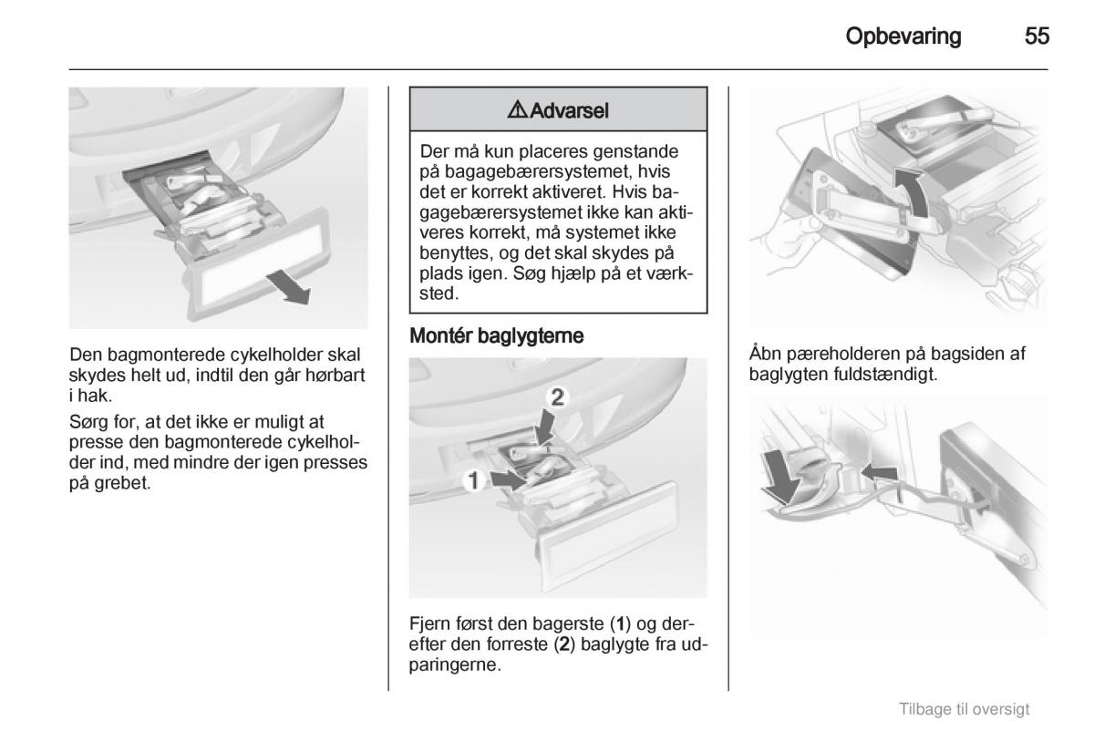 Opel Astra J IV 4 ejere handbog / page 55