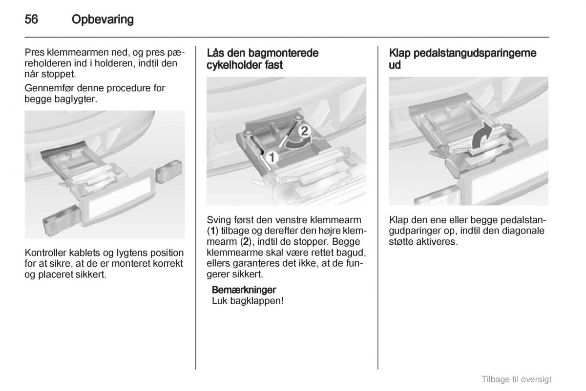 Opel Astra J IV 4 ejere handbog / page 56