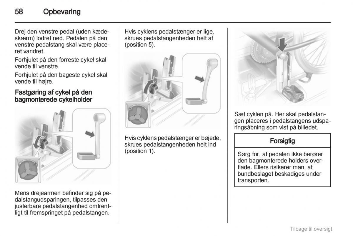 Opel Astra J IV 4 ejere handbog / page 58