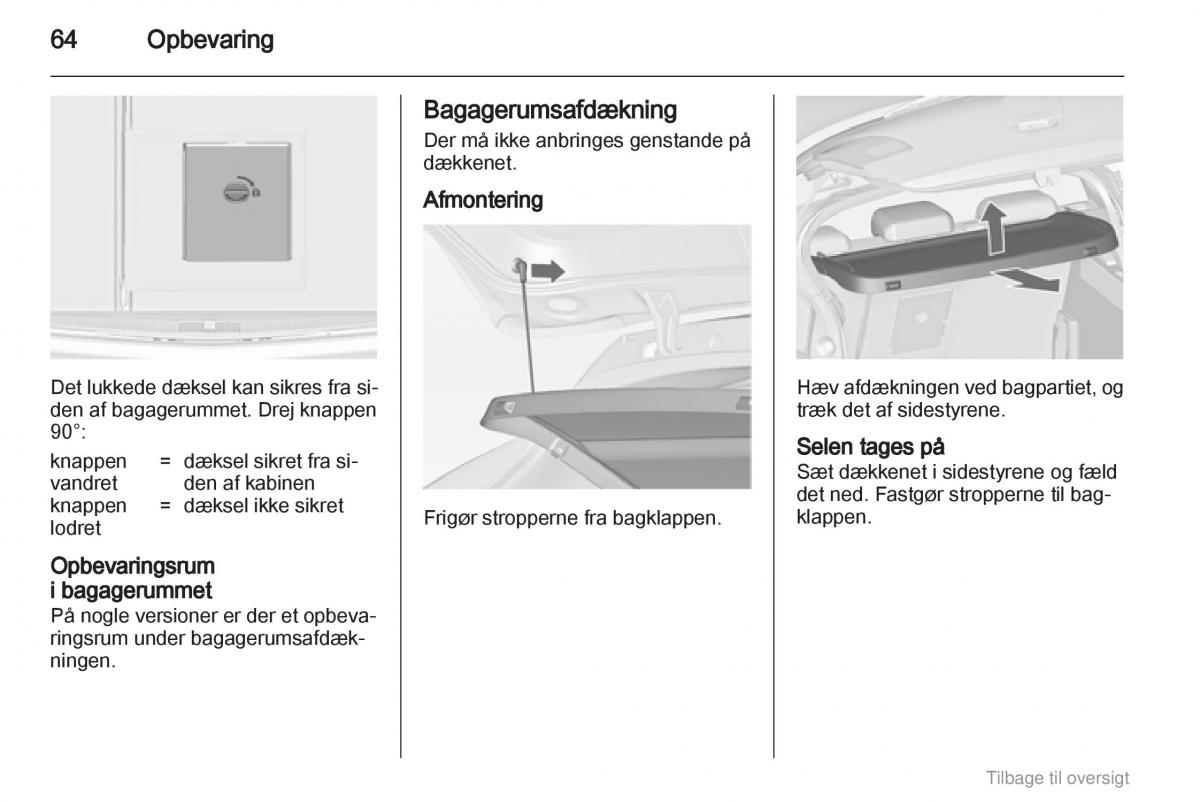 Opel Astra J IV 4 ejere handbog / page 64