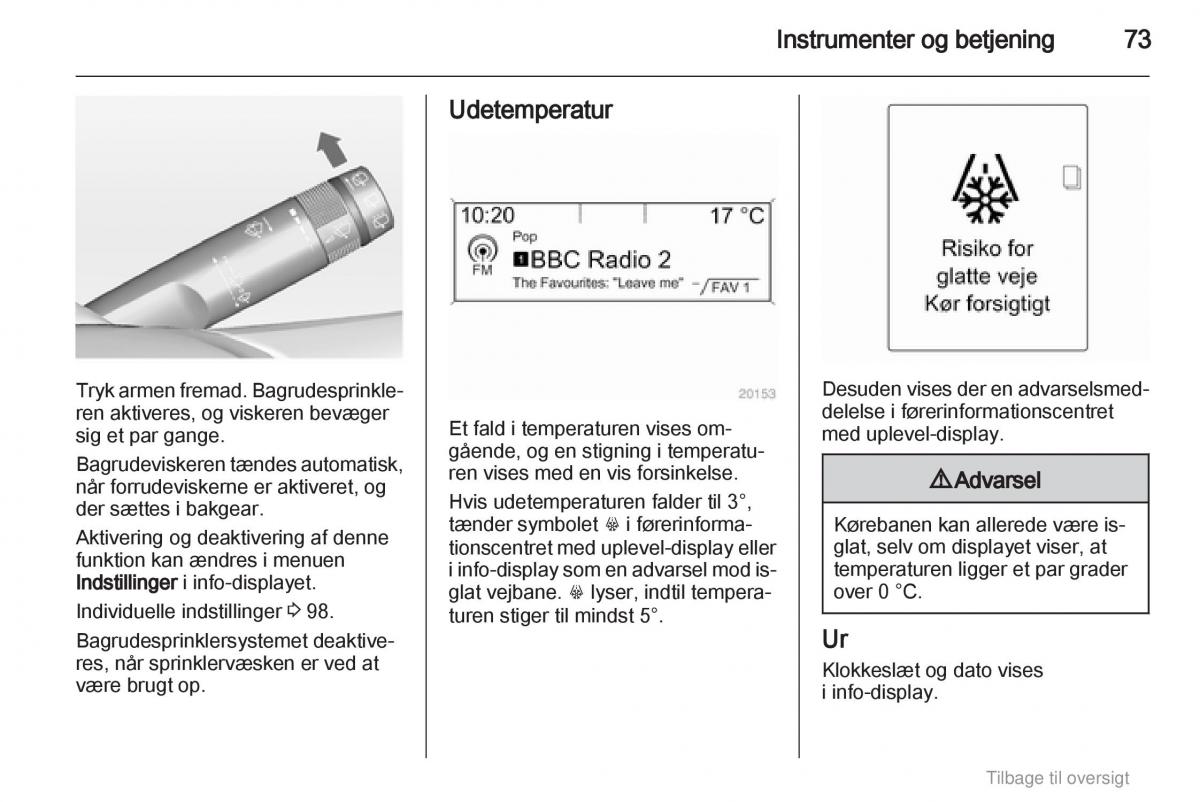 Opel Astra J IV 4 ejere handbog / page 73