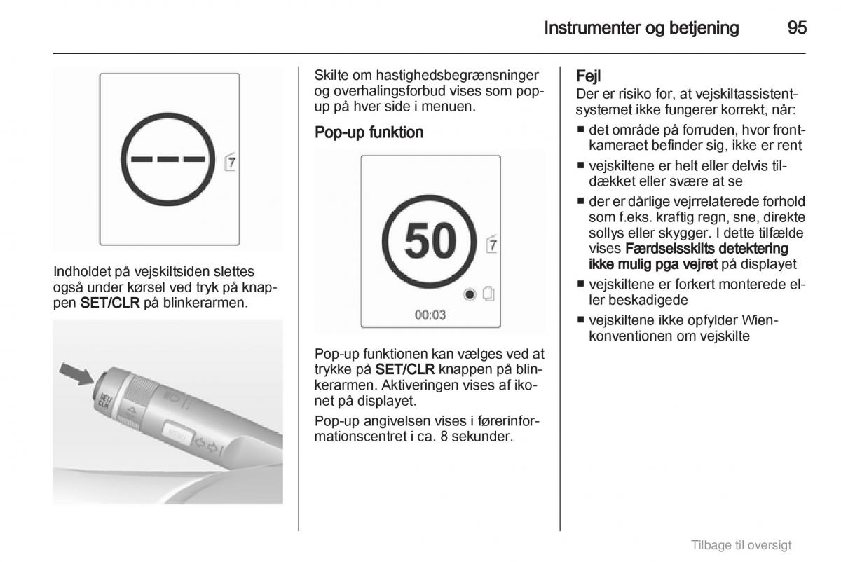 Opel Astra J IV 4 ejere handbog / page 95