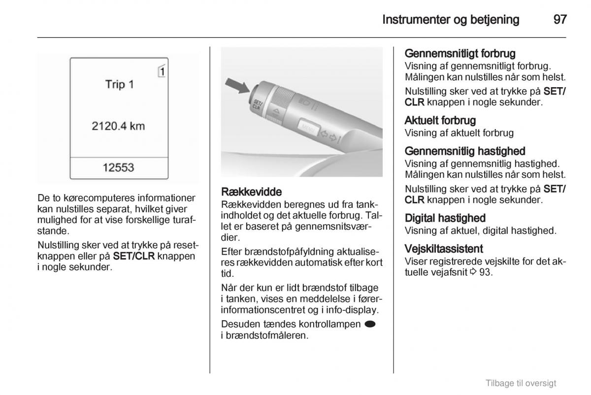 Opel Astra J IV 4 ejere handbog / page 97