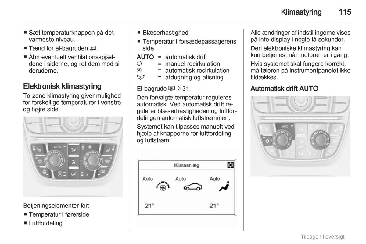 Opel Astra J IV 4 ejere handbog / page 115