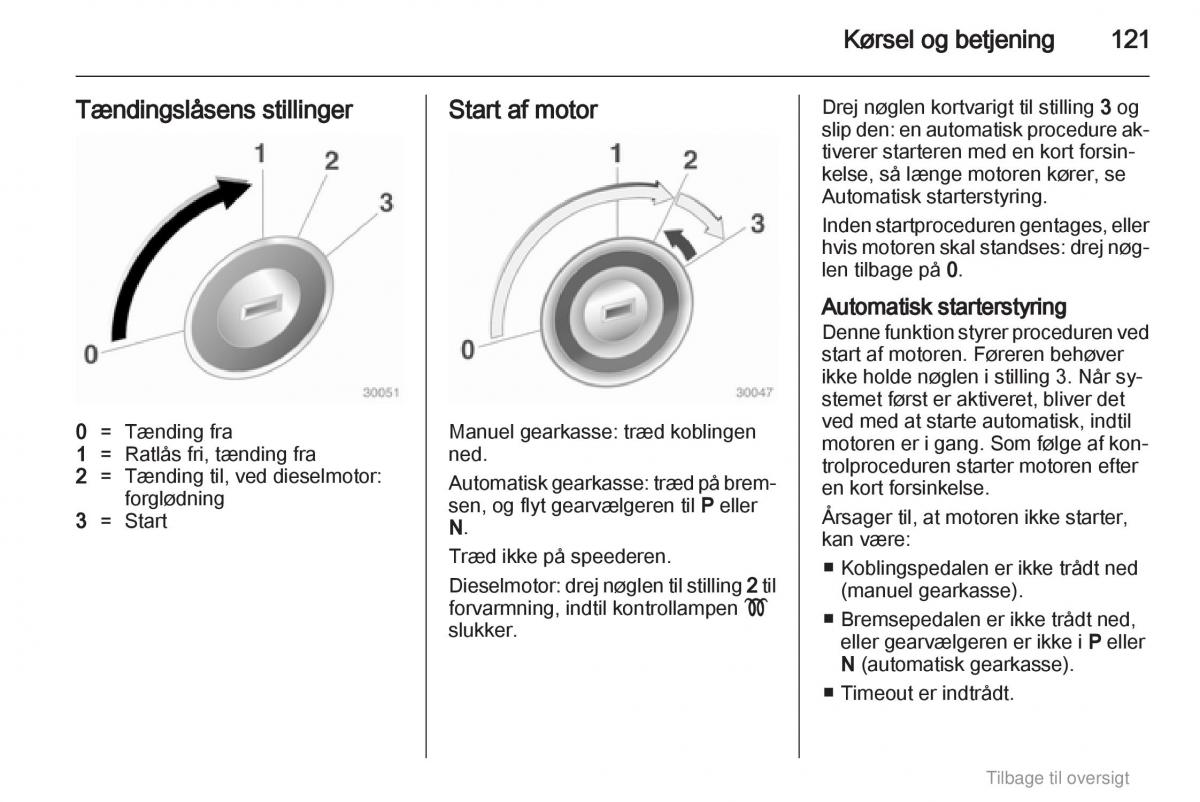 Opel Astra J IV 4 ejere handbog / page 121