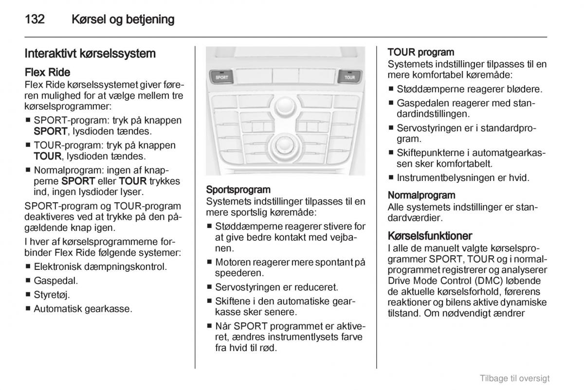 Opel Astra J IV 4 ejere handbog / page 132