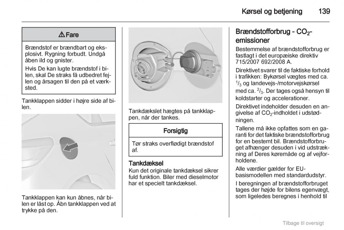 Opel Astra J IV 4 ejere handbog / page 139