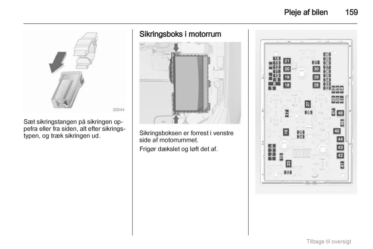 Opel Astra J IV 4 ejere handbog / page 159