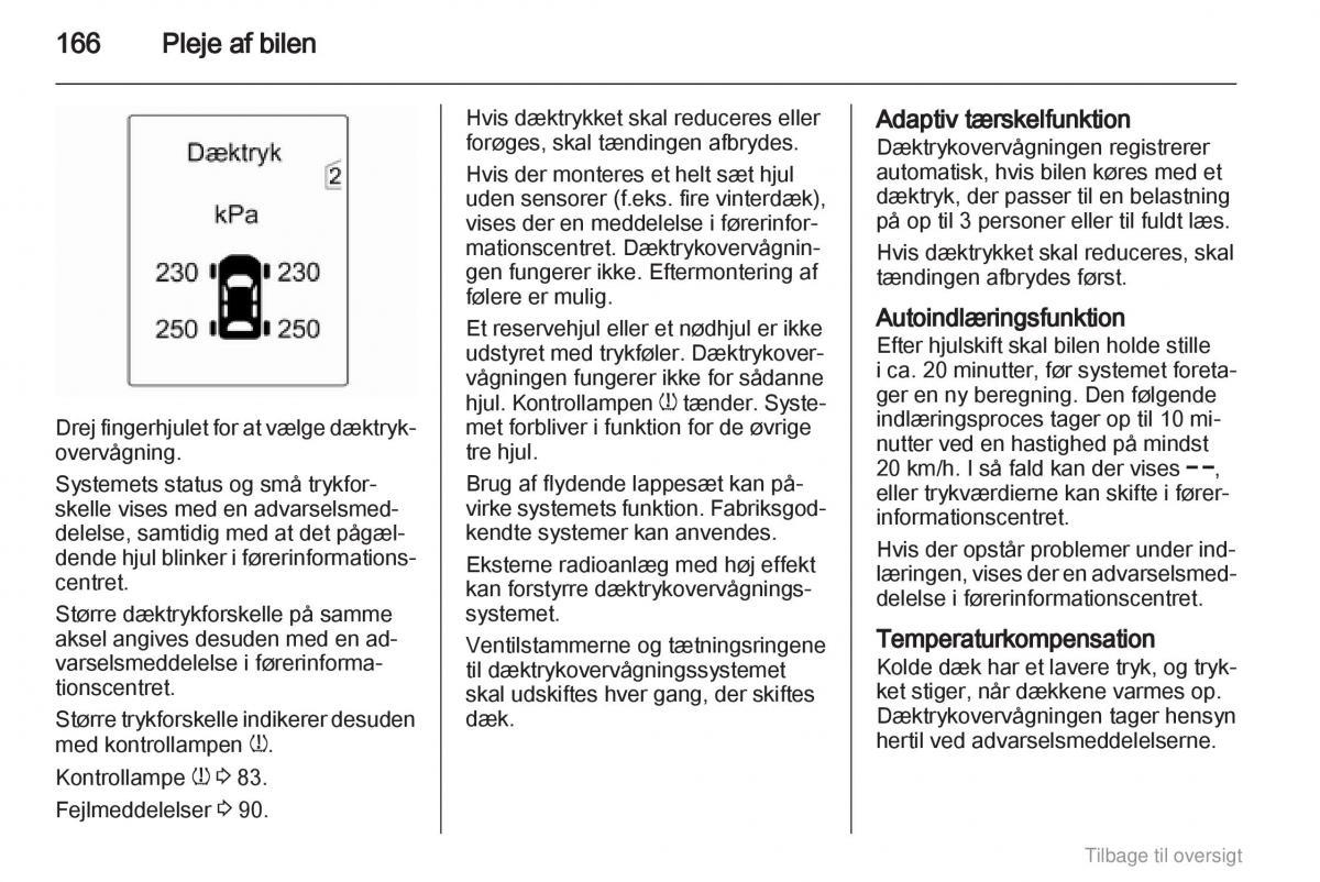 Opel Astra J IV 4 ejere handbog / page 166