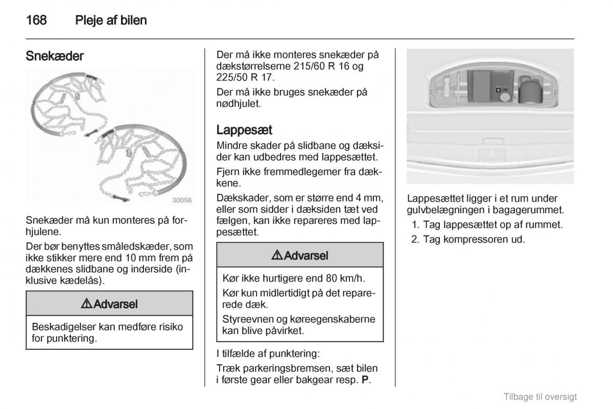 Opel Astra J IV 4 ejere handbog / page 168