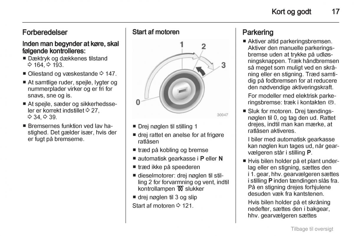 Opel Astra J IV 4 ejere handbog / page 17