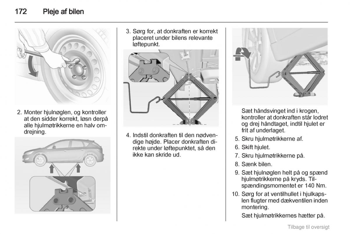 Opel Astra J IV 4 ejere handbog / page 172