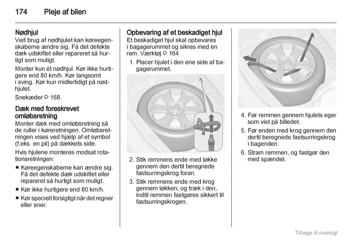 Opel Astra J IV 4 ejere handbog / page 174