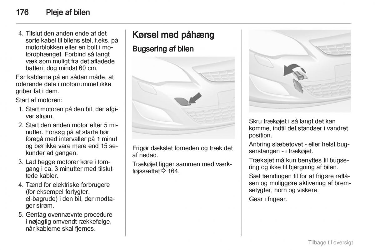 Opel Astra J IV 4 ejere handbog / page 176