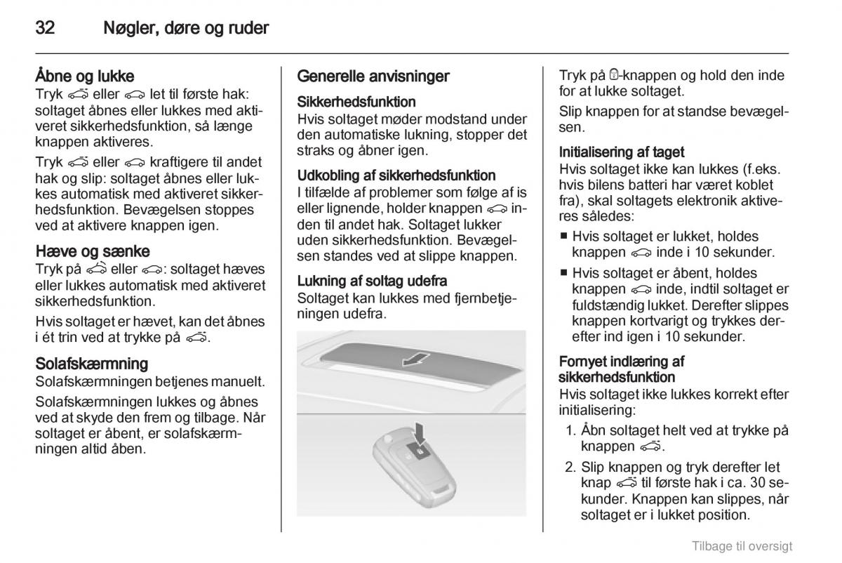 Opel Astra J IV 4 ejere handbog / page 32