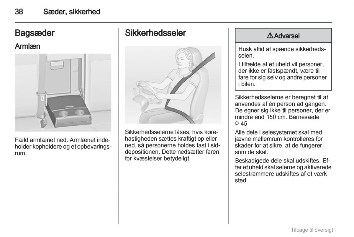 Opel Astra J IV 4 ejere handbog / page 38