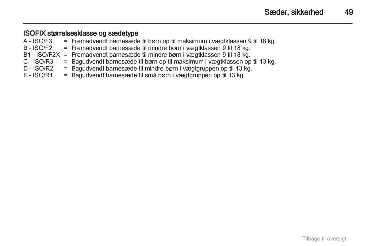 Opel Astra J IV 4 ejere handbog / page 49