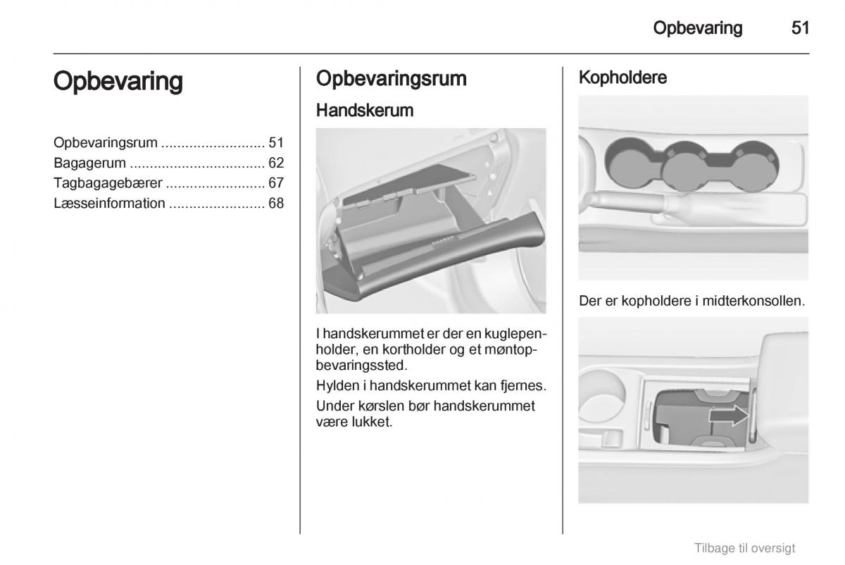 Opel Astra J IV 4 ejere handbog / page 51