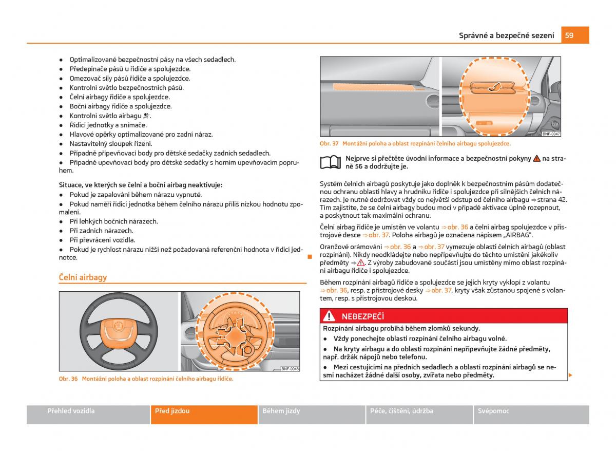 Skoda Citigo navod k obsludze / page 60